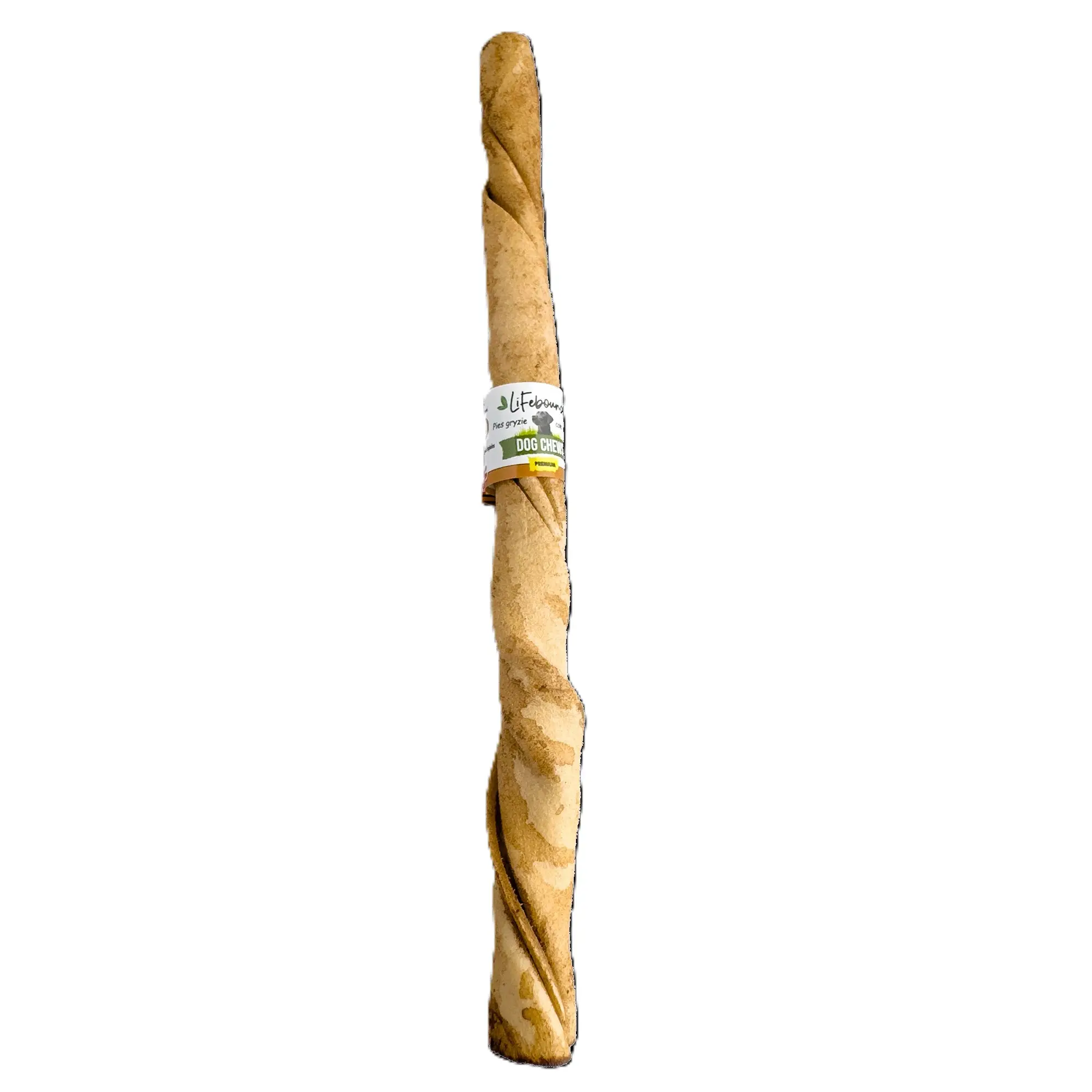 Lifebound Os pour chien en cuir de veau, lot de 10, 25,4 cm
