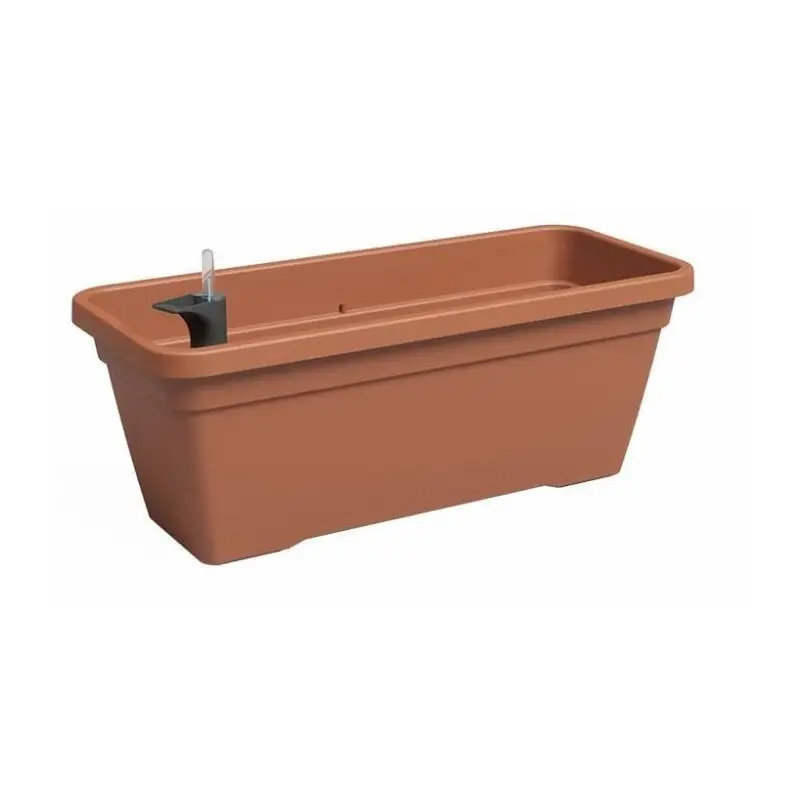 Jardiniere – Plastique – Terre Cuite – Rectangulaire – L77,9 X P24 X H22cm – Artevasi