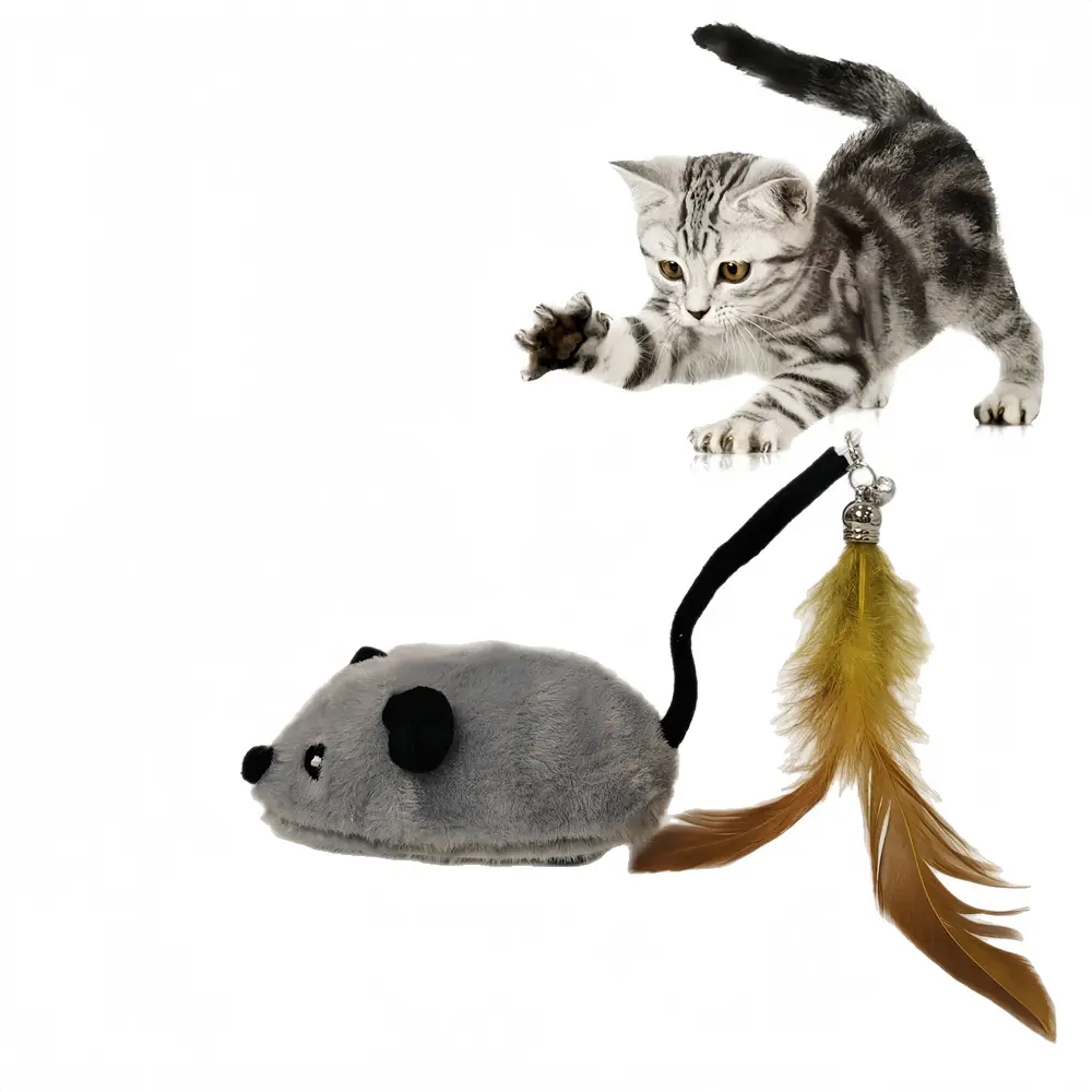 Jouet électronique souris pour chat MCBOSON