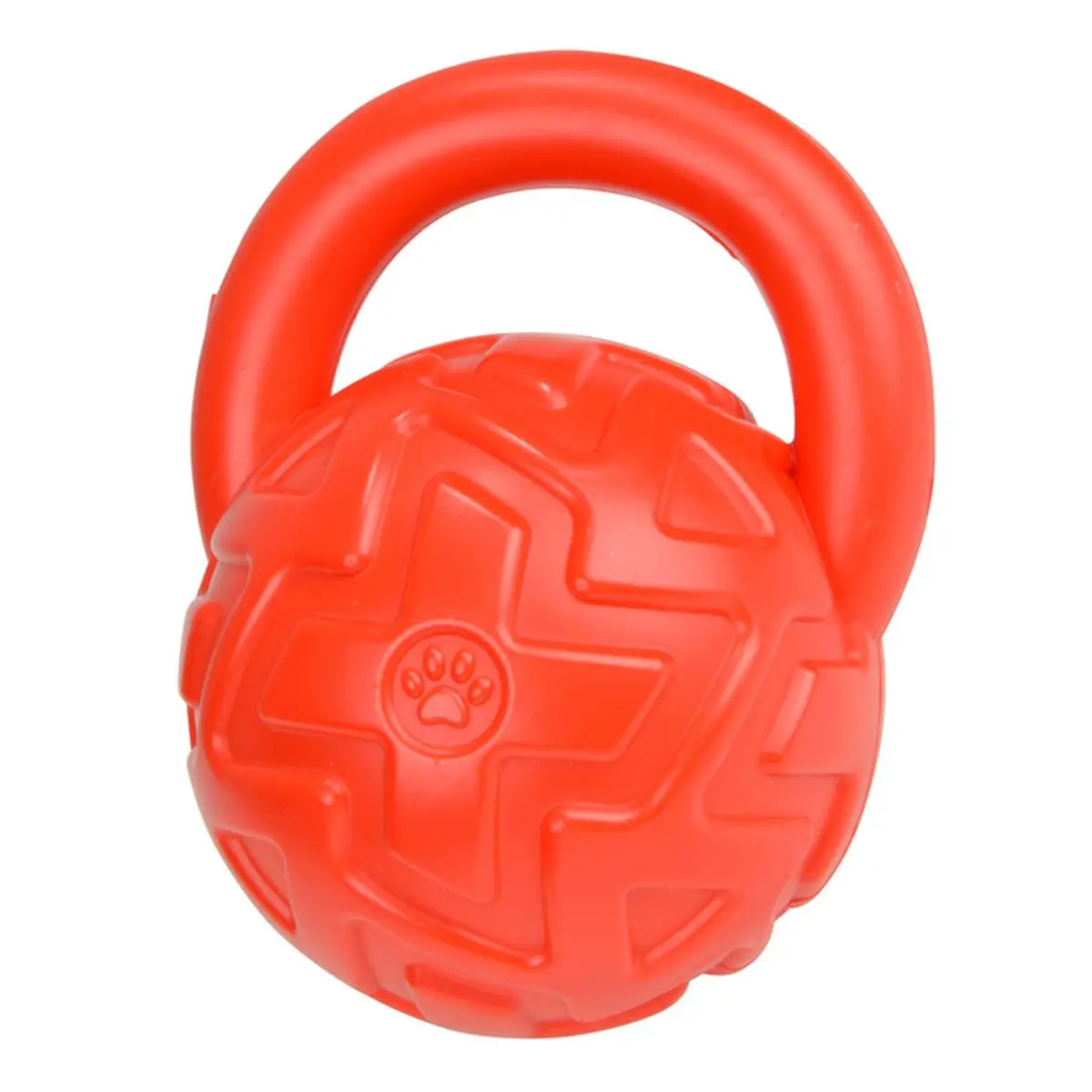 Jouet pour Chien «Ballon Sonore» 14cm Rouge