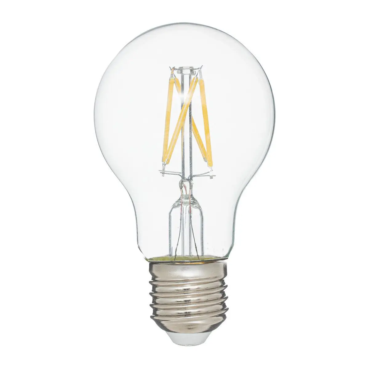 Lot de 2 Ampoules LED «A60» 10cm Transparent