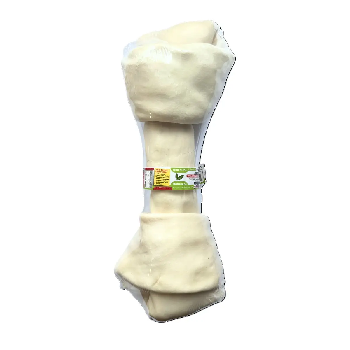 Lifebound os à mâcher en cuir de veau, lot de 4, 40 cm