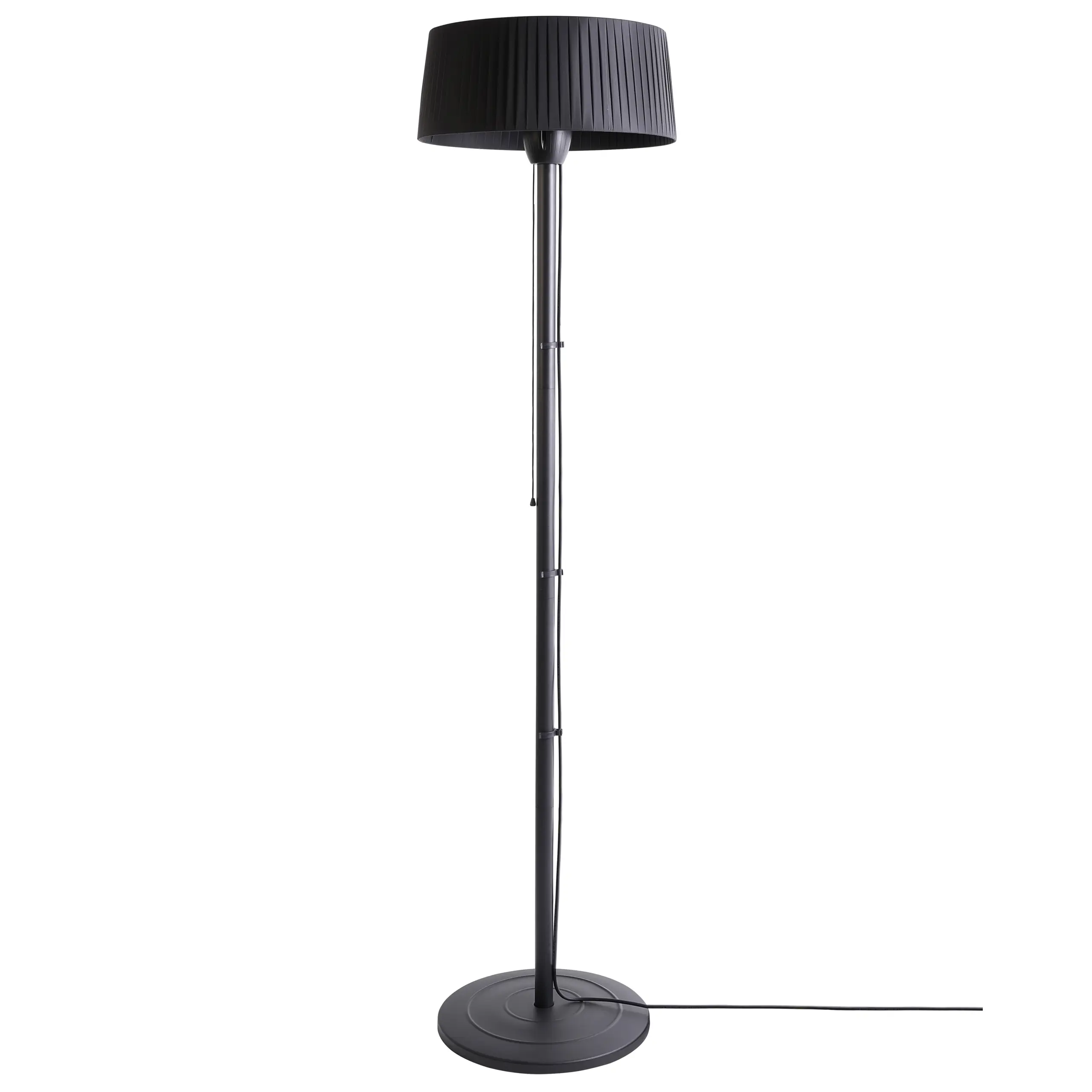 Chauffe-terrasse Acier Noir VARAZZE – Beliani