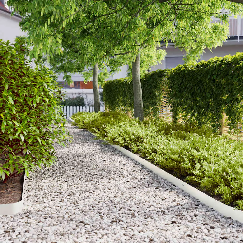 Lot de 10 Bordure autre Mirja Blanc 10 m X 103 cm – P95035B