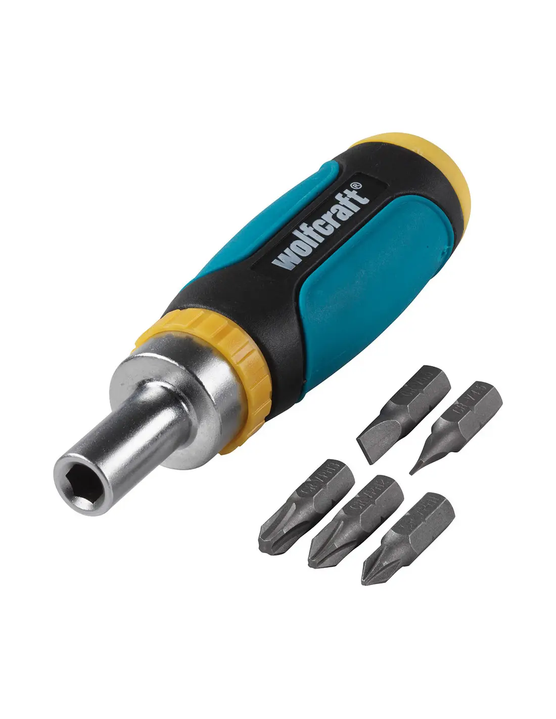 Jeu De Tournevis Manuels 6 Pièces Avec 5 Embouts 1237000 – Wolfcraft