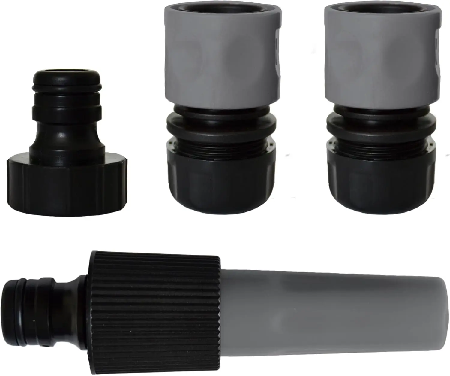 Jardibric – Lance Arrosage 19 mm avec Raccords – Lance Eau Jardin Jet Réglable pour Arrosage et Nettoyage