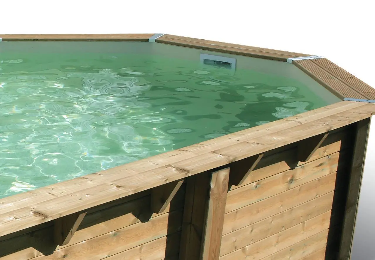 Liner seul Gris pour piscine bois Océa Ø 5,80 x 1,30 m – Ubbink