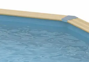 Liner seul Bleu pour piscine bois Linéa 11,00 x 5,00 x 1,40 m – Ubbink