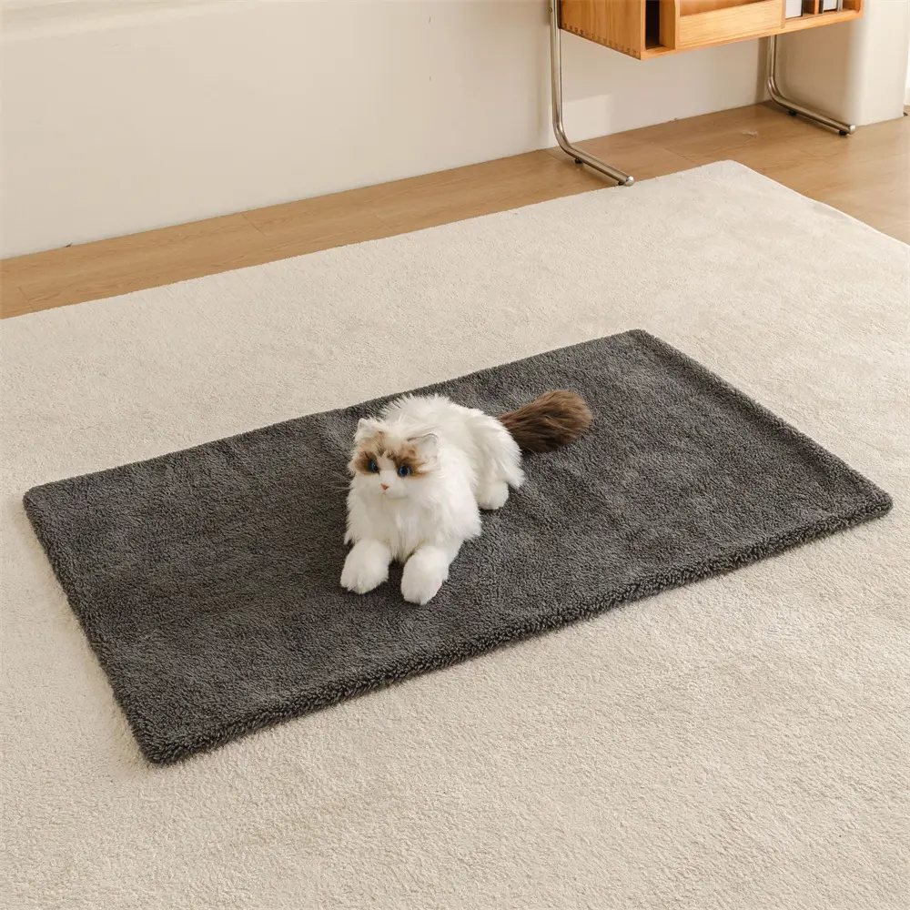 Lit grotte pour chat et petit chien, igloo avec coussin amovible, douillet et chaud Lytech