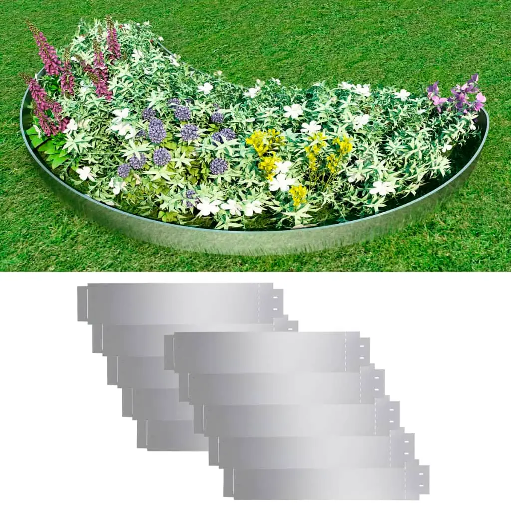 Lot de 10 Bordure autre Jorin Argent 100 X 20 cm – P87209A