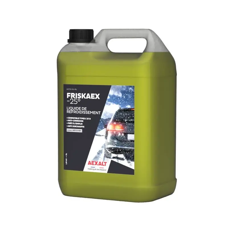 Liquide de refroidissement FRISKAEX -25°C (5 litres)
