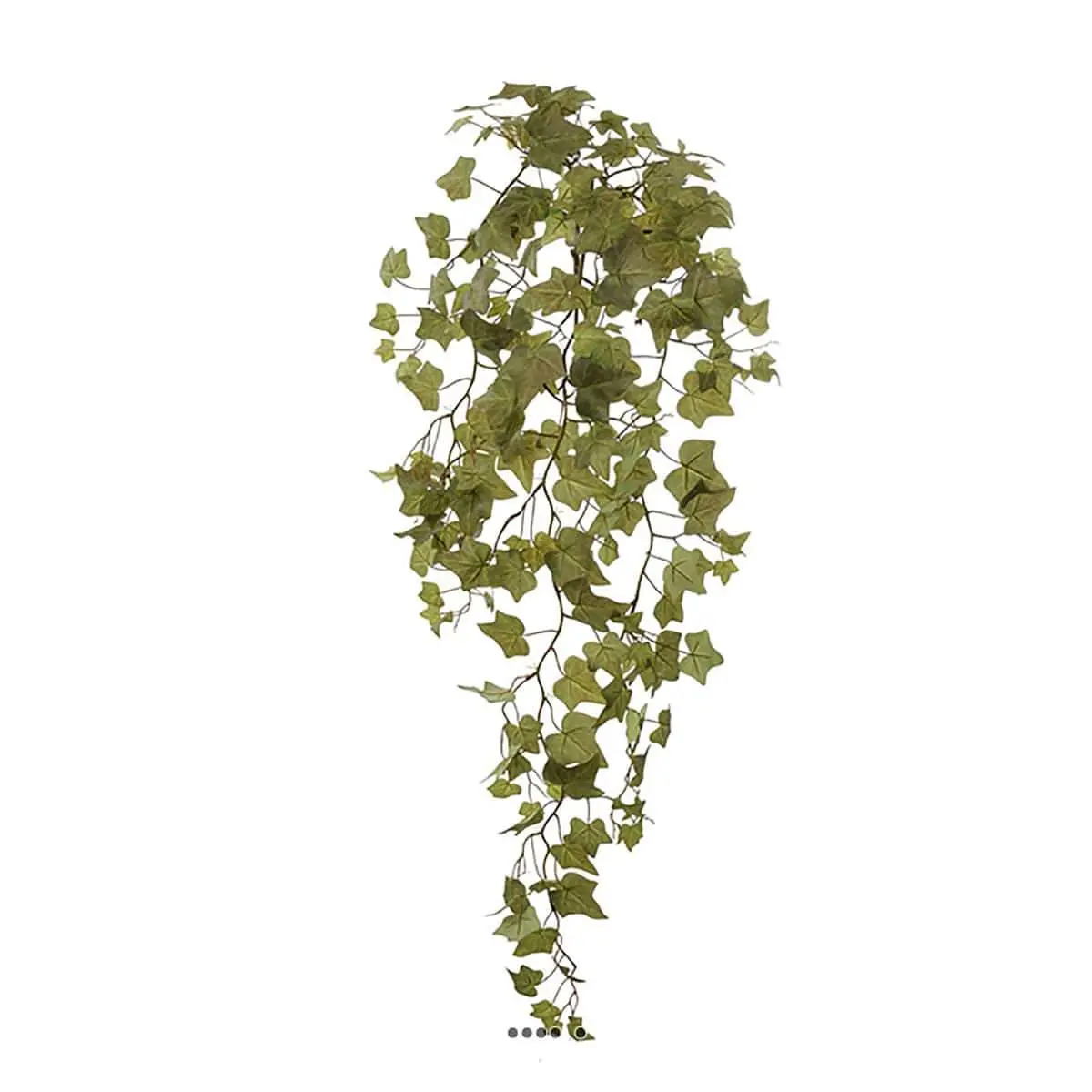 Lierre artificiel vert en chute L 145 cm D 35 cm 4 ramures très dense