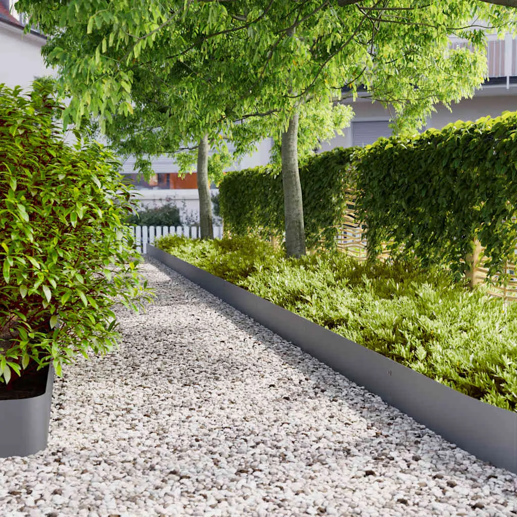 Lot de 10 Bordure autre Mirja Anthracite 20 X 103 cm – P95016A
