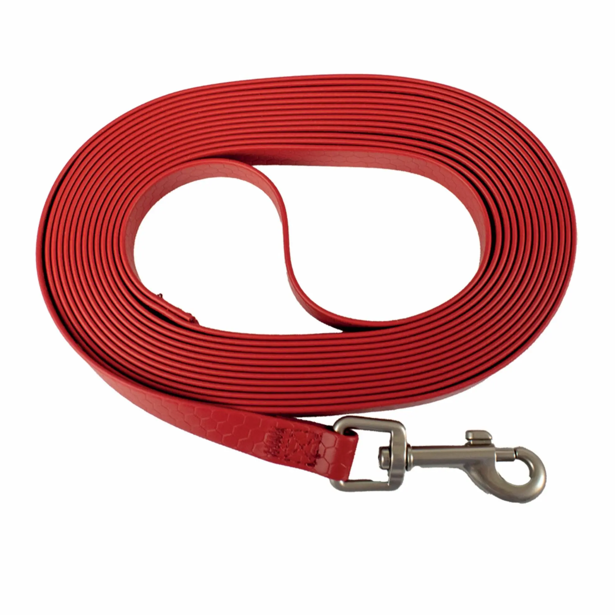 Longe «Training» – 5mx1.5 cm – Terracotta DOOGY CLASSIC