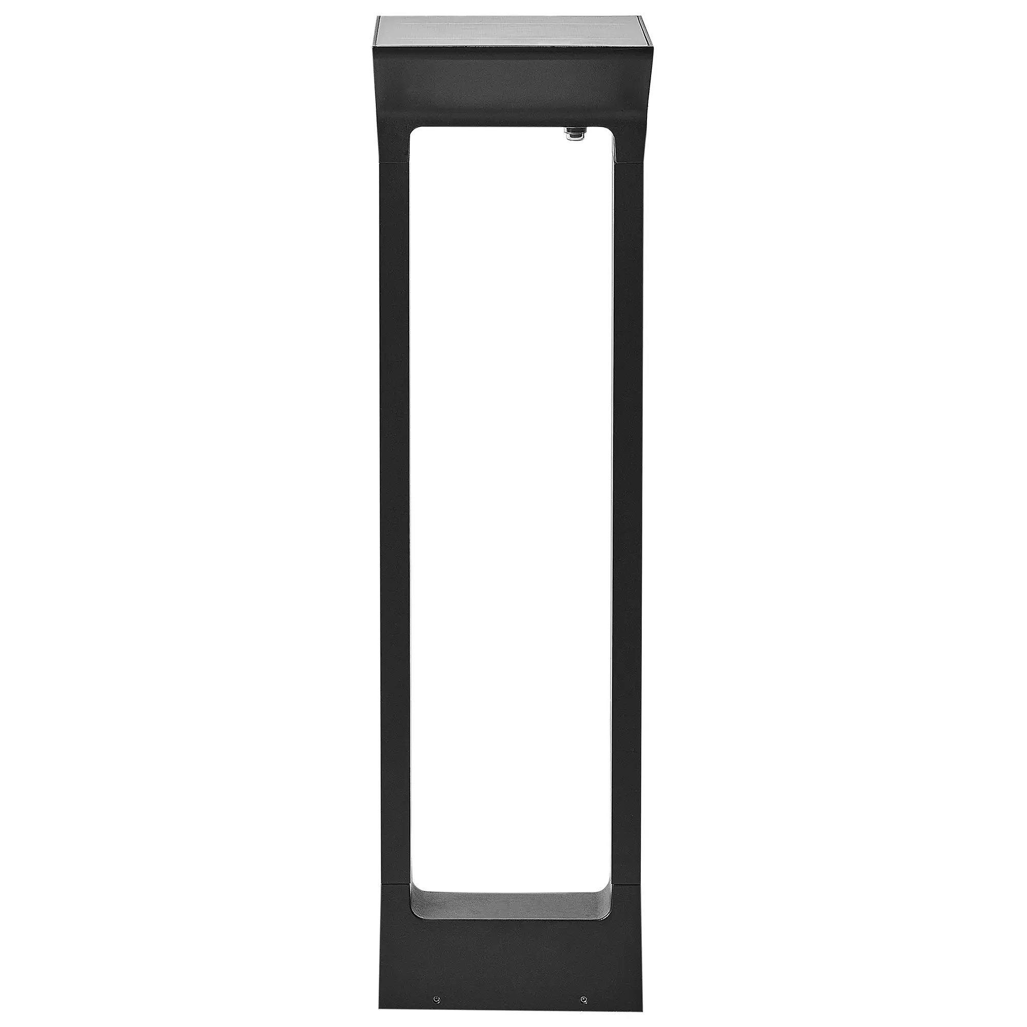 Borne Lumineuse Aluminium Noir MALDEN – Beliani