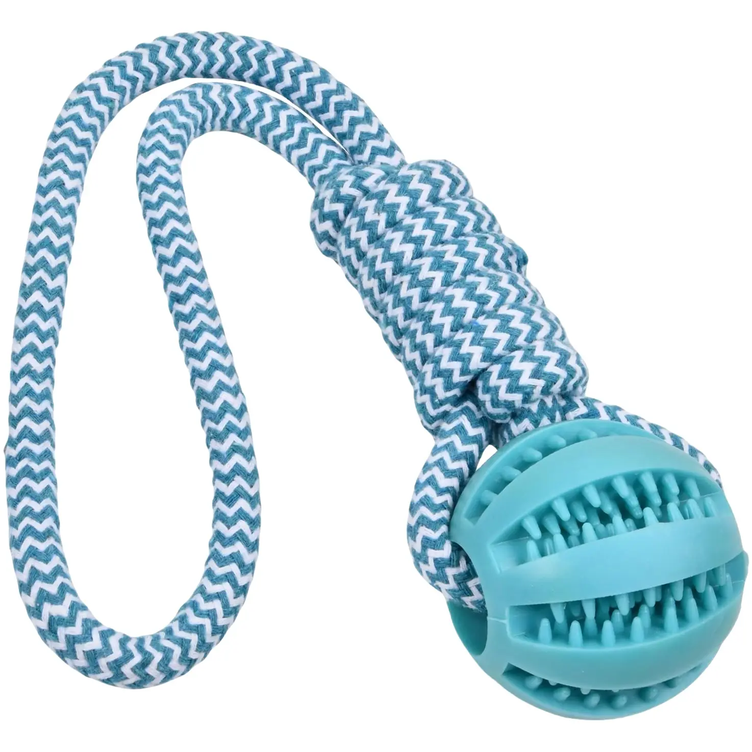 Jouet à mâcher dentaire pour chien – Balle & corde DtopbuyAge