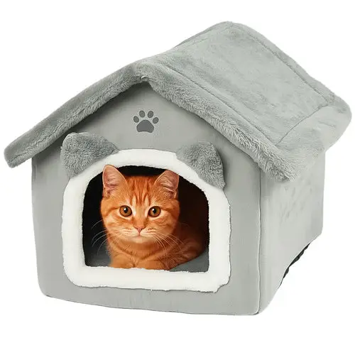 Lit pour chat – gris maison Purlov gris