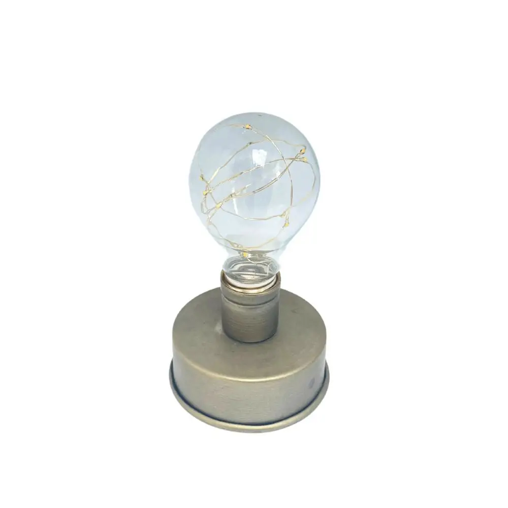 ° Lampe «Ampoule» Ø.8 x Ht.15 cm Chemin de campagne
