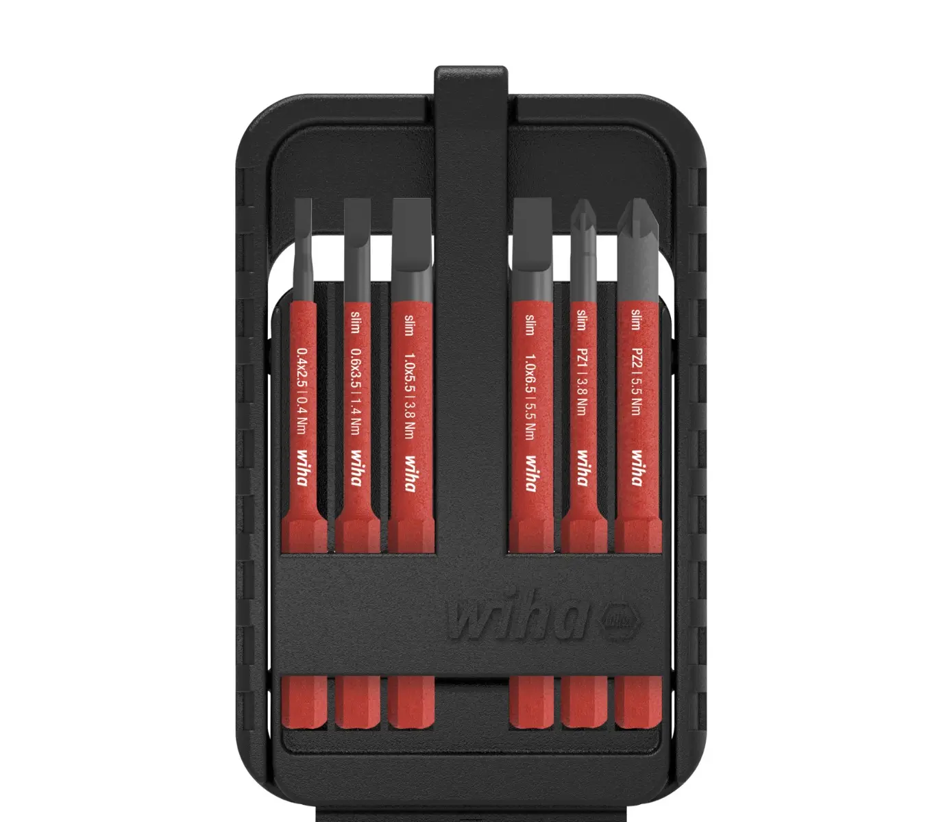 Jeu d’embouts slim electric Fente / Pozidriv – WIHA – 43157