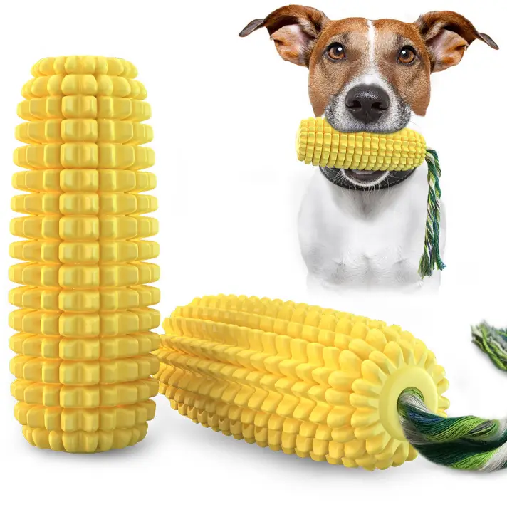 Jouet Maïs Réaliste pour Chien – Résistant et Sonore-Living123