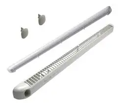Kit double régulateur + déflecteur + cache vis + vis 22m³ NICOLL – blanc – 1KHF122