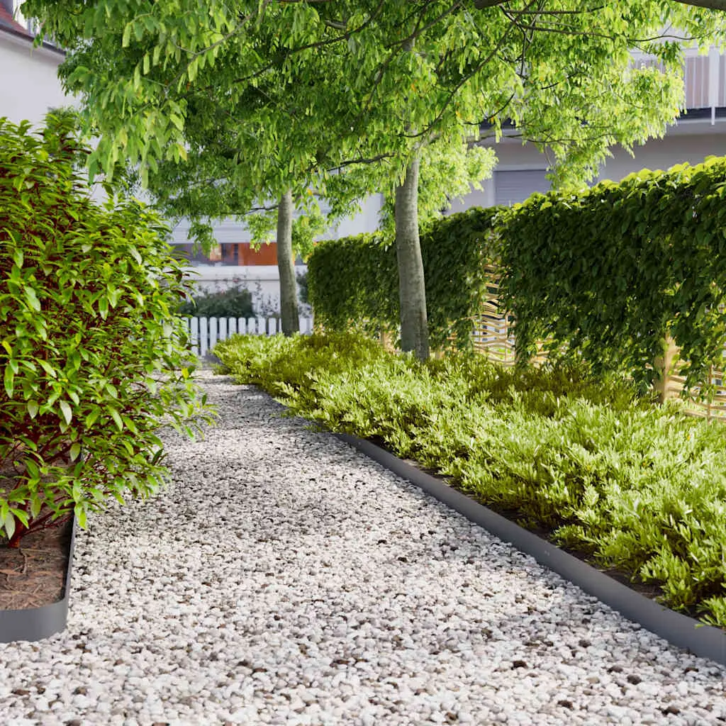 Lot de 10 Bordure autre Mirja Anthracite 10 m X 103 cm – P95024A