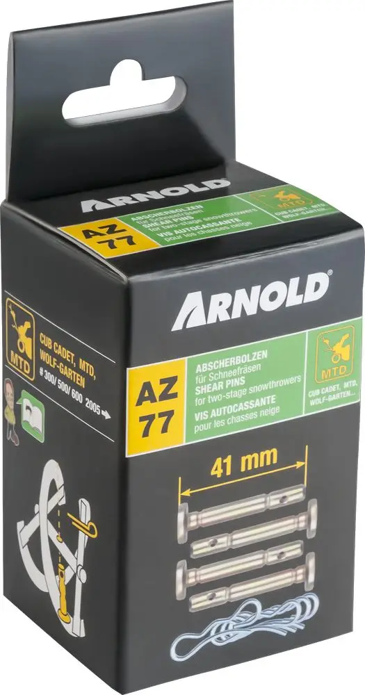 Kit Axes Autocassants Pour Chasses Neige Arnold
