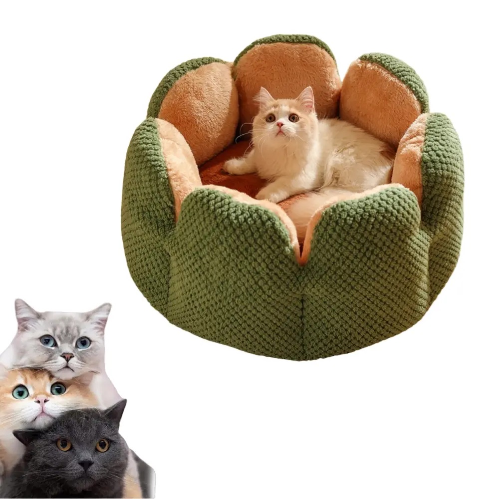 Lit pour chat en forme de pétale – IntiMeg