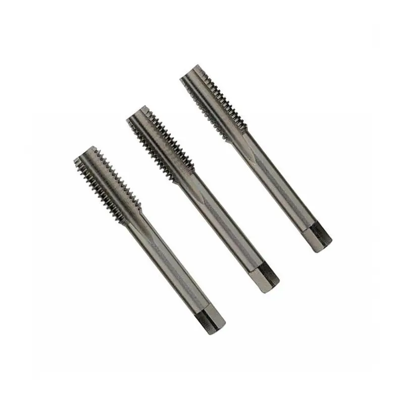 Jeu de 3 tarauds main HSS M TIVOLY – Ø mm: 14 – Long. totale mm: 80 – Long. taillée mm: 30