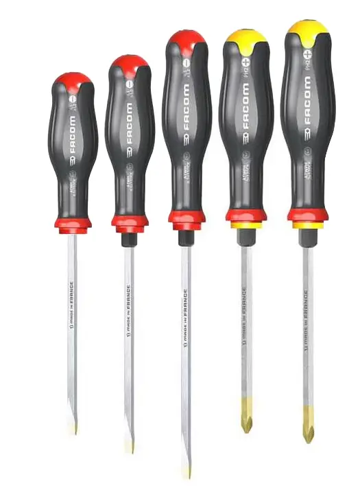 Jeu de 5 tournevis Protwist® Shock – FACOM – ATWCK.J5PB