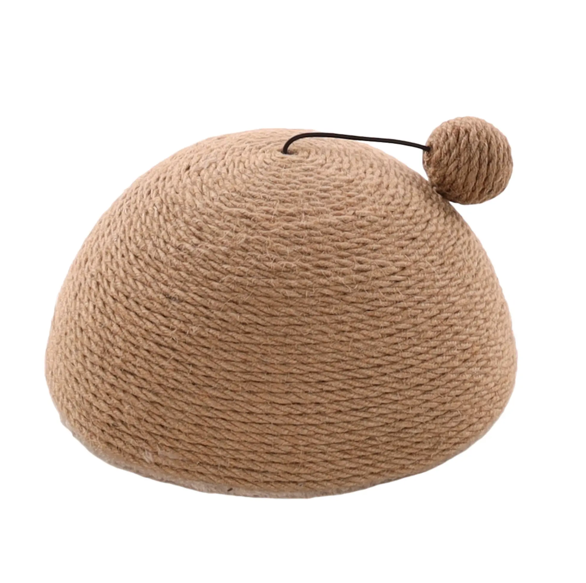 Jeu a Griffer pour Chat 14 x 26 cm Coupole en Jute avec Balle Sonore