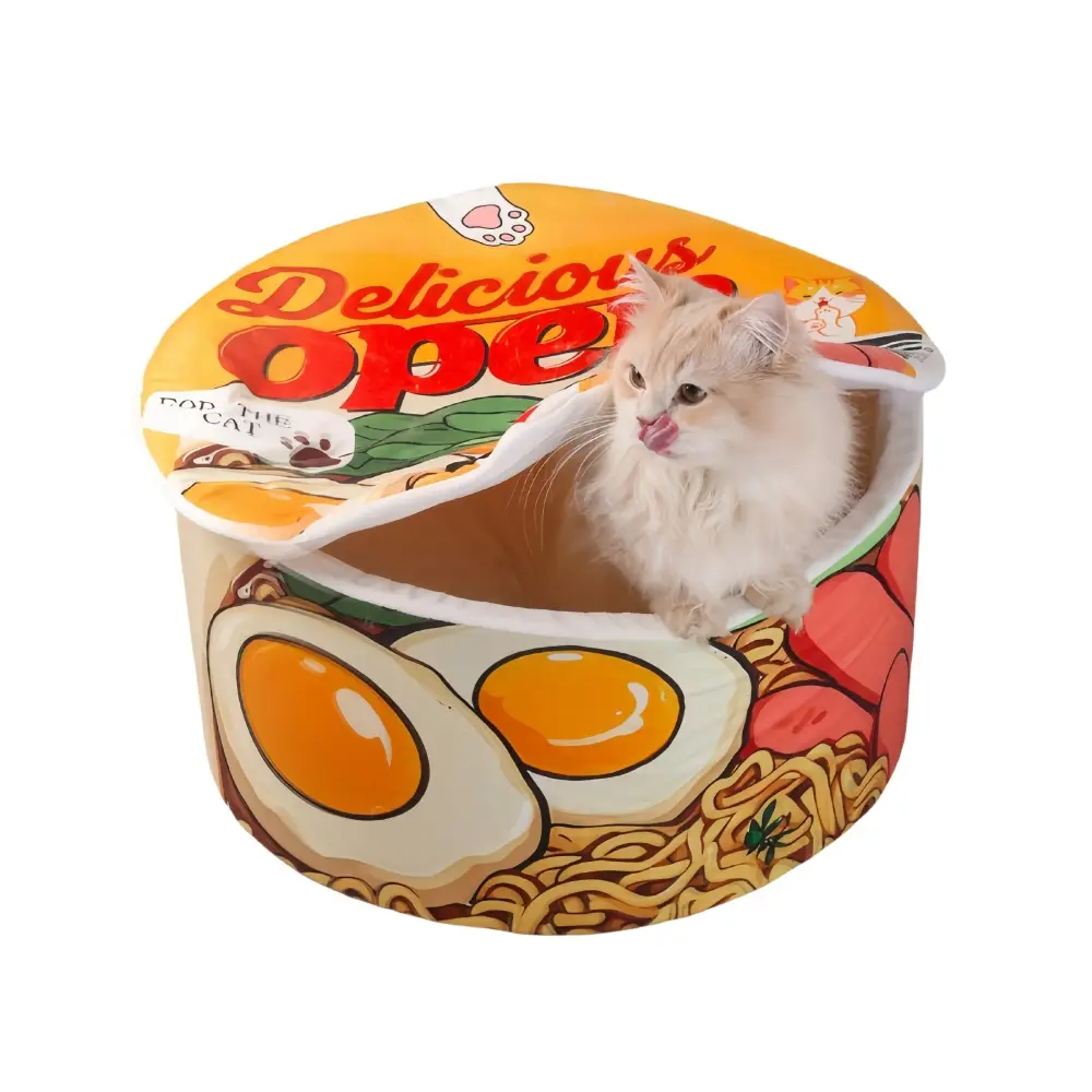 Lit pour chat aux nouilles instantanées IntiMeg