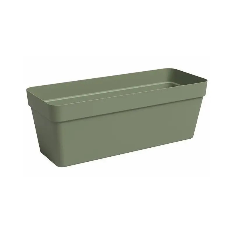 Jardiniere – Plastique – Vert Cendre� – Rectangulaire – L49,9 X P20 X H18,1cm – Artevasi