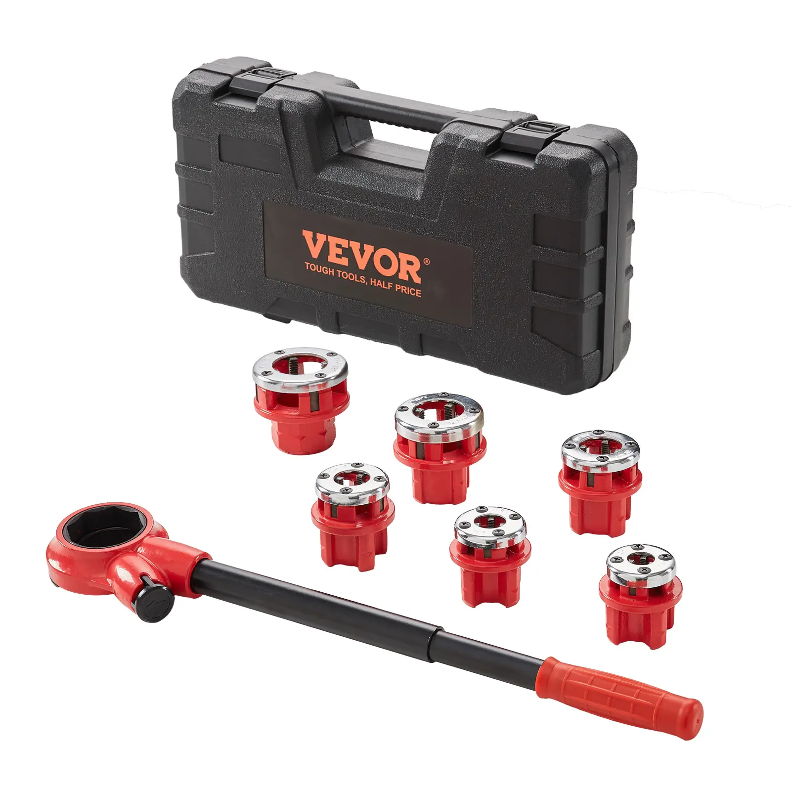 VEVOR Kit filetage tuyau à cliquet, matrices NPT. Plomberie.