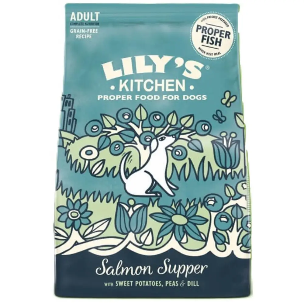 Lily’s Kitchen – Croquettes 2.5 kg festin de saumon pour chien Lily’s Kitchen