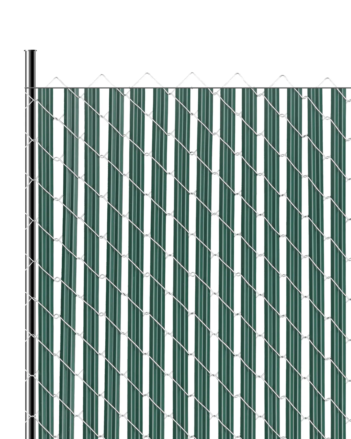 VEVOR Lattes confidentialité cloture mailles, simple paroi, 1.2m haut.