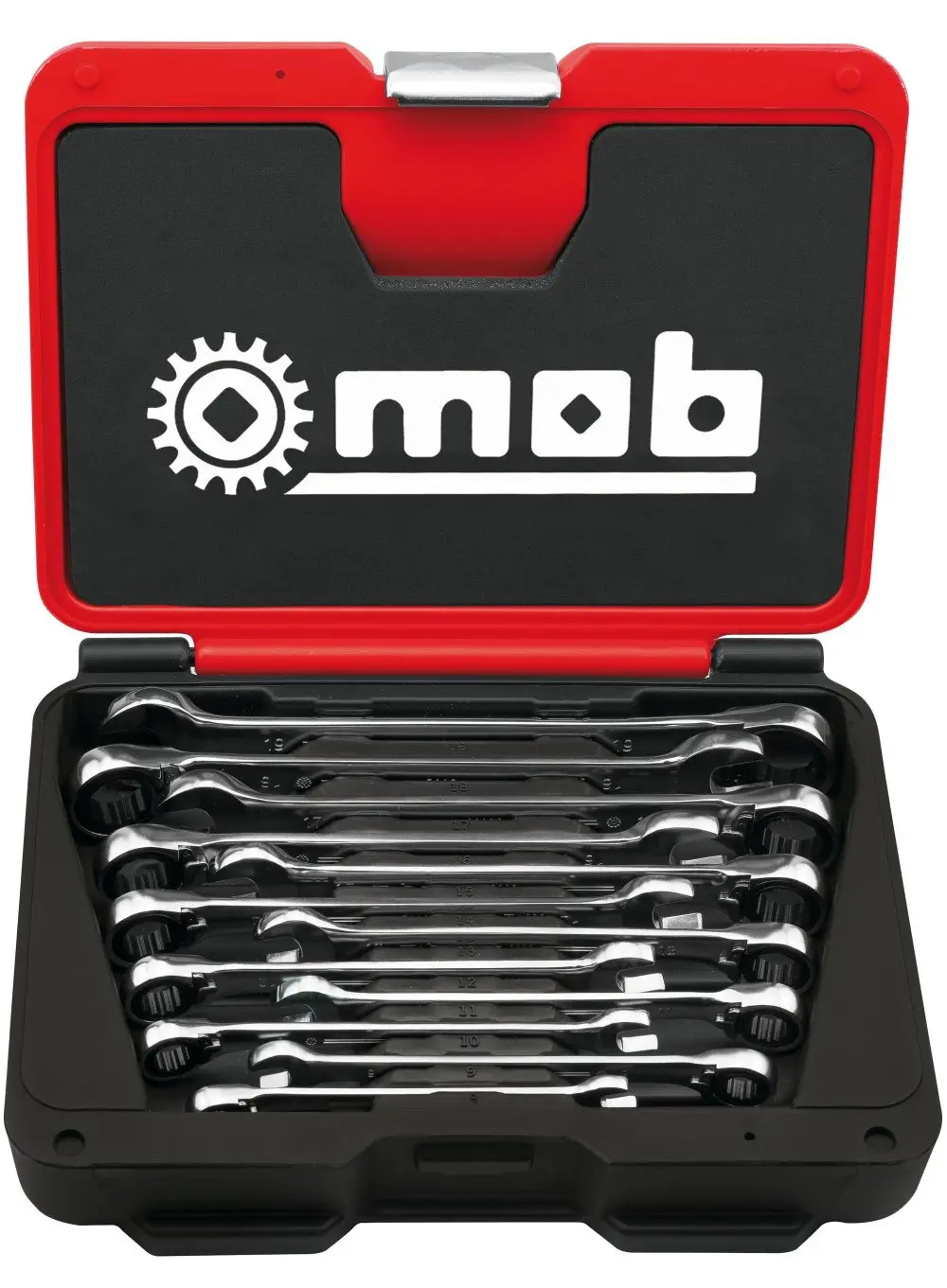 Jeu de 12 Clés Mixtes à Cliquet – Polyvalence et Rapidité – MOB