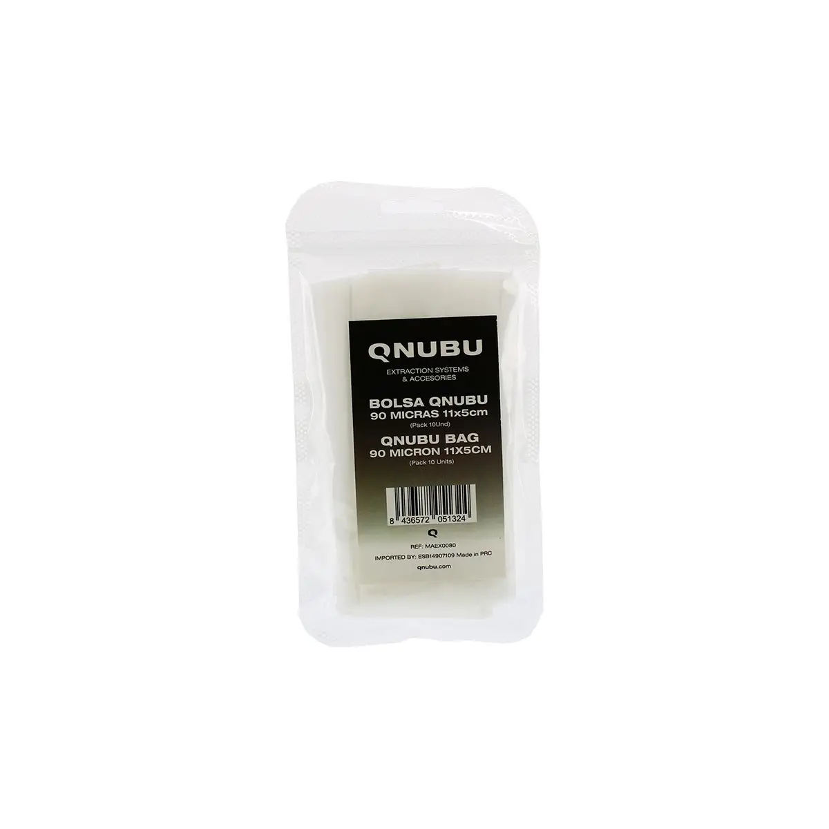 Lot de 10 sacs filtrants en nylon pour extraction – 90 microns 11x5cm