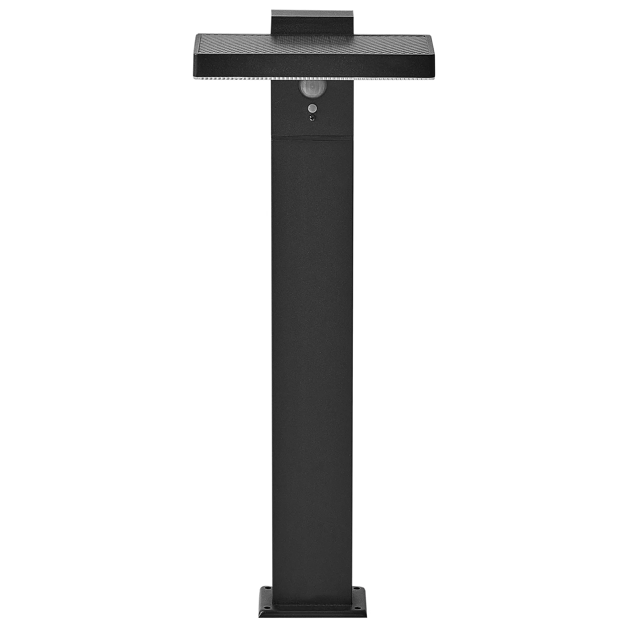 Borne Lumineuse Aluminium Noir POPLAR – Beliani