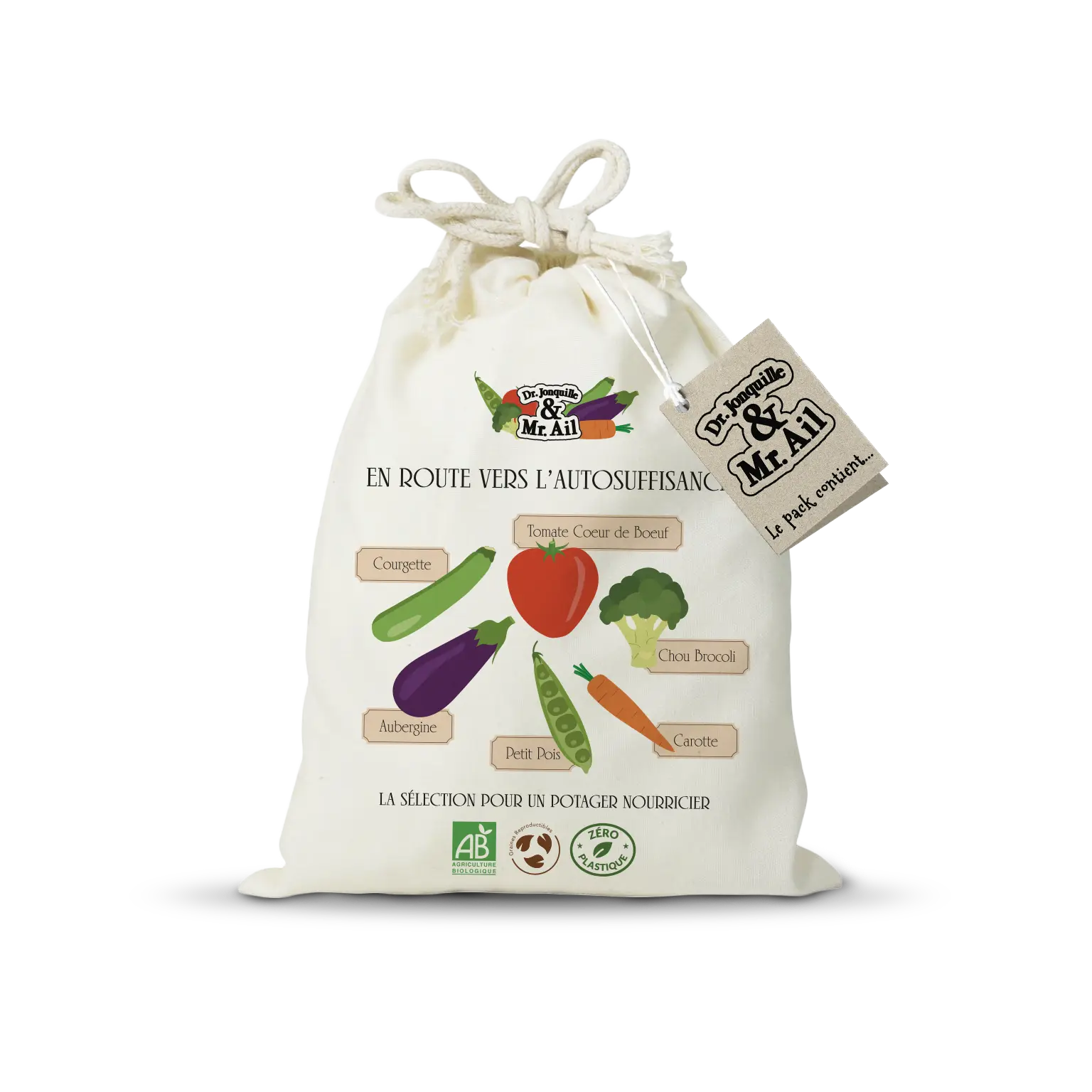 Kit de graines bio – En route vers l’autosuffisance