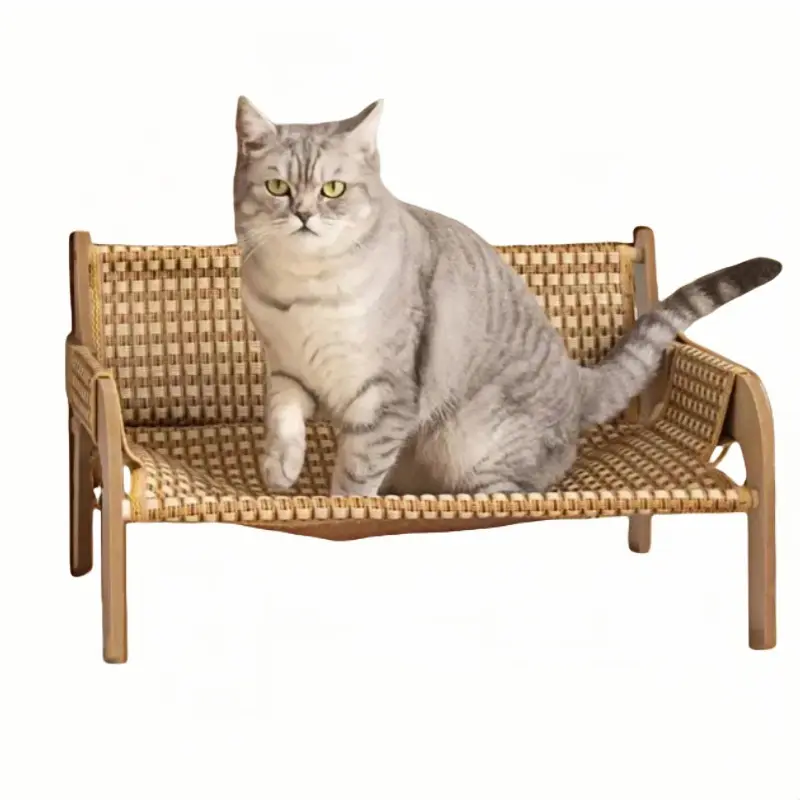 Lit chauffant sac de couchage 3d pour chat, semi-fermé, technologie thermique Lytech