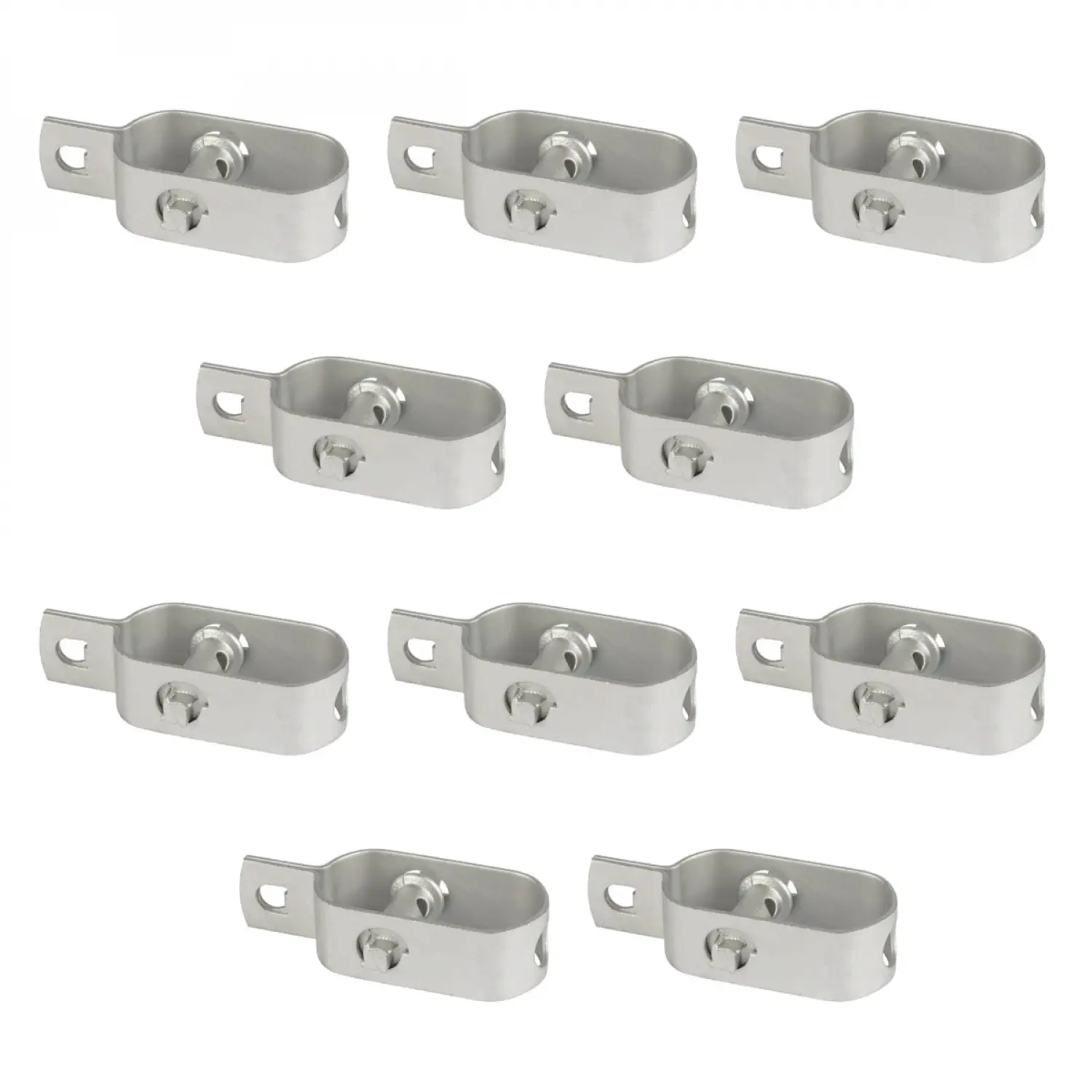 Lot de 10 tendeurs en acier galvanisé N°2 pour fil de grillage ou autre – Linxor