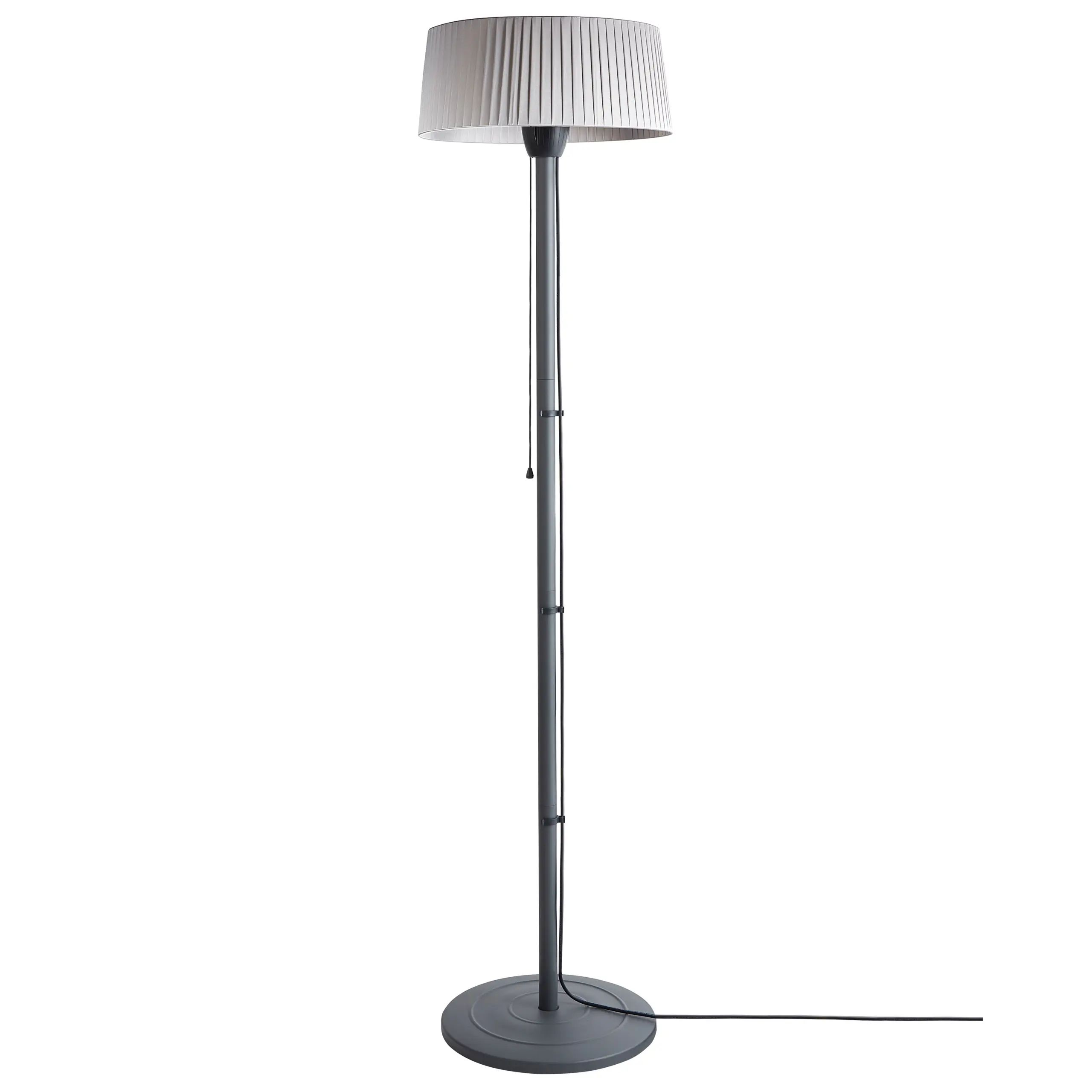 Chauffe-terrasse Acier Gris VARAZZE – Beliani