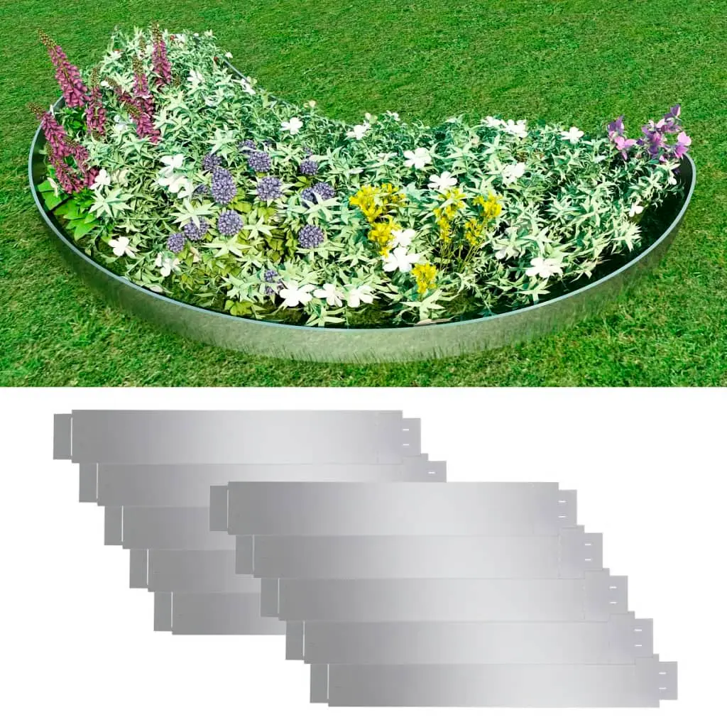 Lot de 10 Bordure autre Jorin Argent 100 X 14 cm – P87209A
