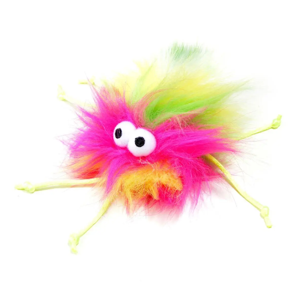 Jouet Peluche pour Chat «Monstre» 11cm Multicolore