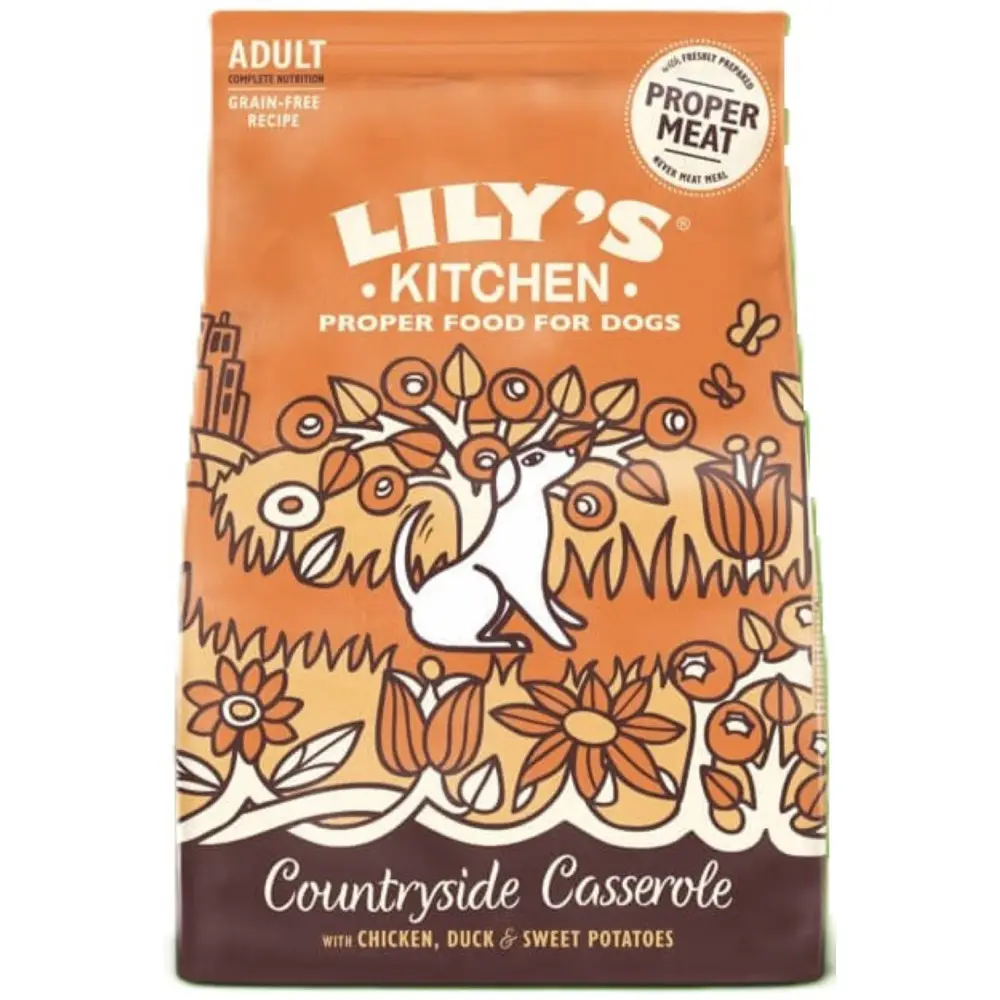 Lily’s Kitchen – Croquettes sans céréales 2.5 kg Cocotte campagnarde au poulet et au canard pour chien Lily’s Kitchen