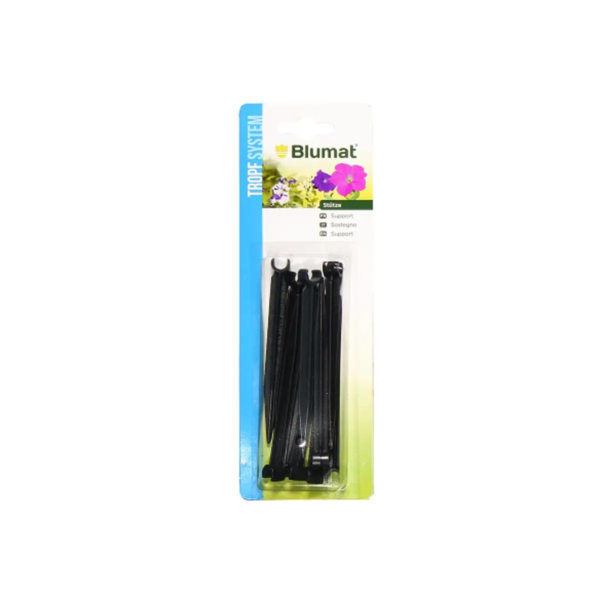 Lot de 10 supports pour tuyau BLUMAT
